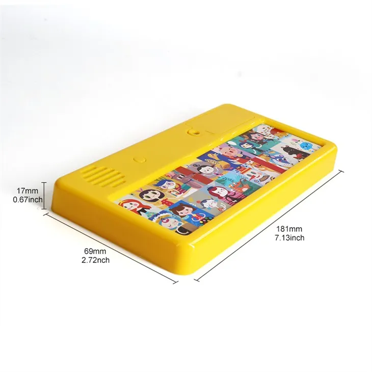 Factory Supply New Designed Plastic Toy Educational Sound Books For Kids